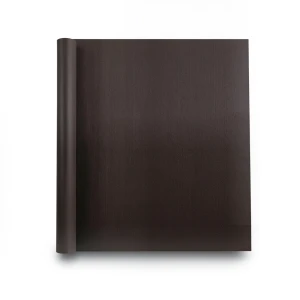 Plain Vinyl Wallpaper 15.6m x 106cm Dark Brown
