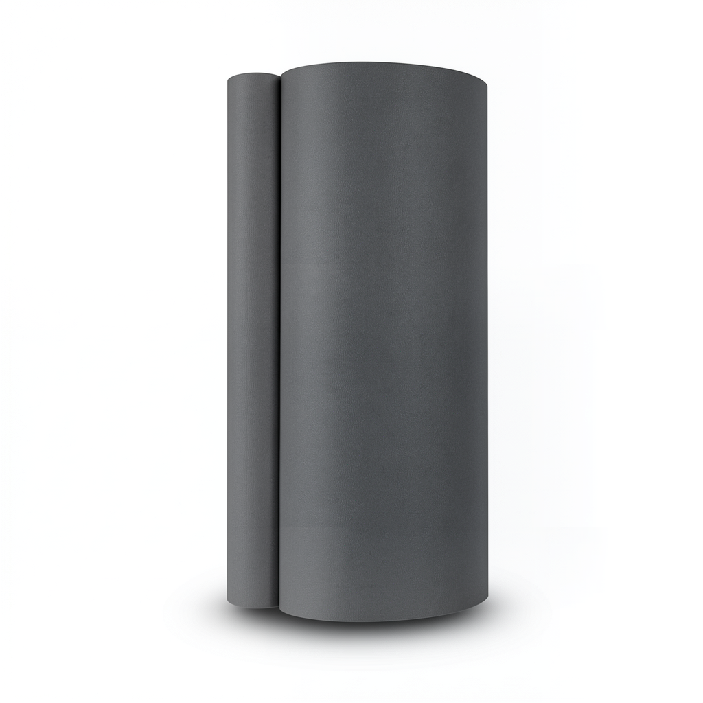 Plain Vinyl Wallpaper 15.6m x 106cm Dark Gray