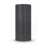 Plain Vinyl Wallpaper 15.6m×106cm, Dark Gray Color