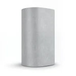 Plain Wallpaper 15.6m×106cm Gray Color