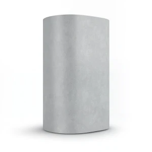 Plain Wallpaper 15.6m×106cm Gray Color