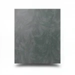 Italian Wallpaper Size 10m×1.06m, Gray with Green Color, Model 85045
