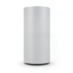 Plain Vinyl Wallpaper 15.6m×106cm Light Gray, Roll