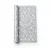 Leaf-Patterned wallpaper, vinyl cover, length 15.6 m, width 106 cm, gray color
