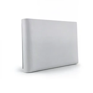 Plain Vinyl Wallpaper 15.6m×106cm Light Gray, Roll