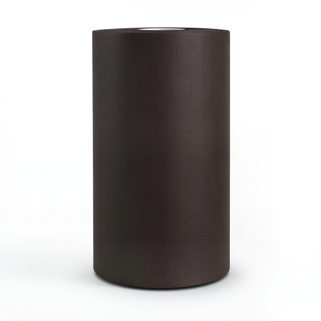 Plain Wallpaper 15.6m×106cm Dark Brown Color
