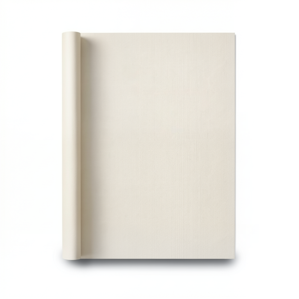 Plain Wallpaper 15.6m × 106cm, Beige Color