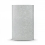 Italian Wallpaper Length 10m, Width 1.06m, Gray Color, Model 5510 