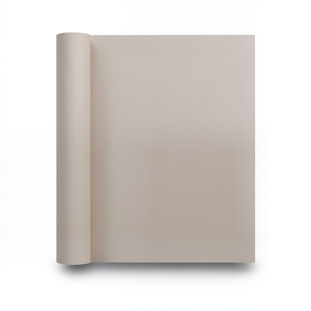 Plain Wallpaper 15.6m × 106cm Pale Brown Color