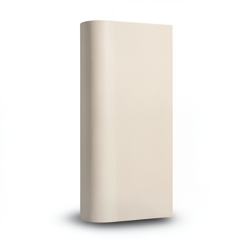 Plain Wallpaper 15.6m × 106cm Beige Color