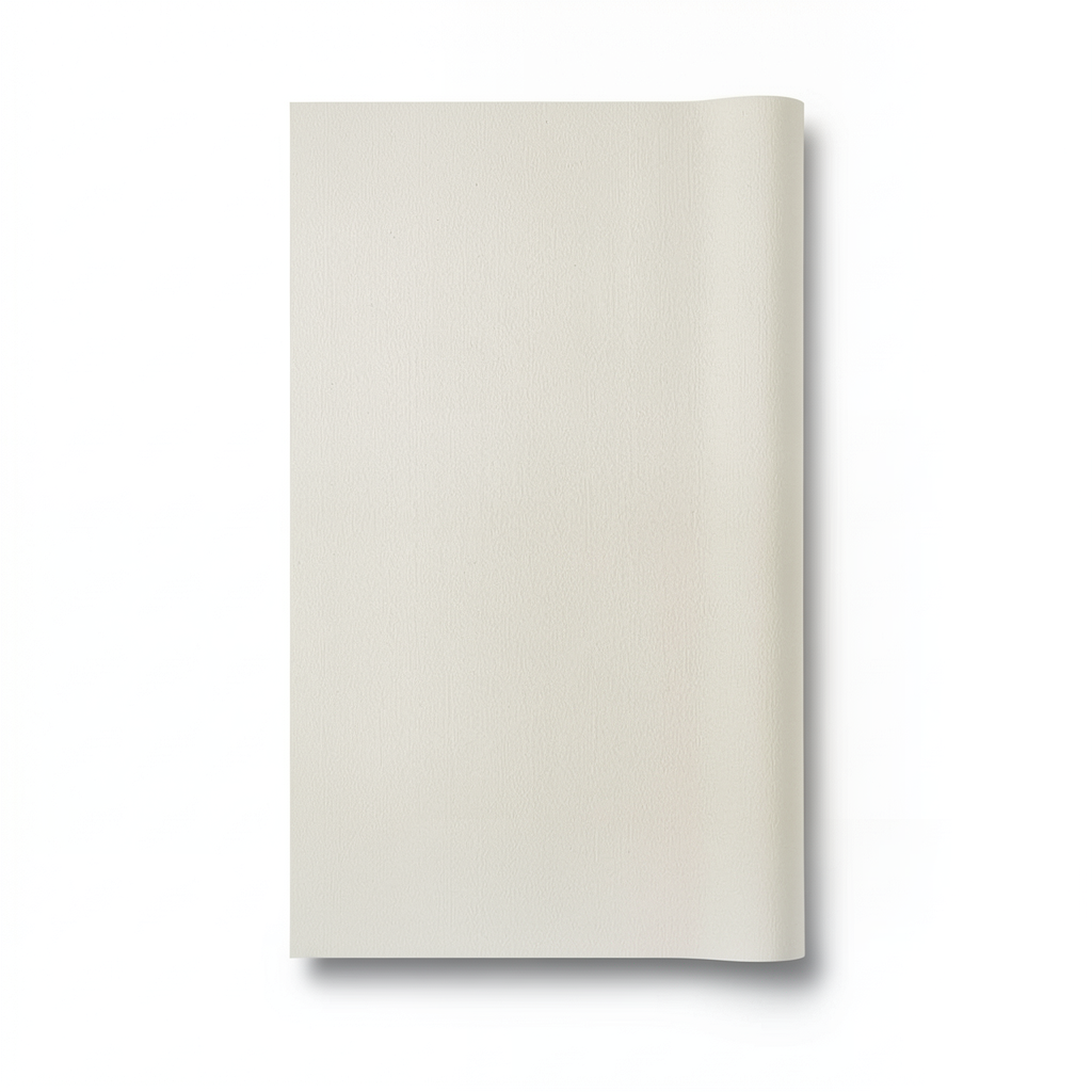 Plain Wallpaper Light Beige, Size 15.6m × 106cm