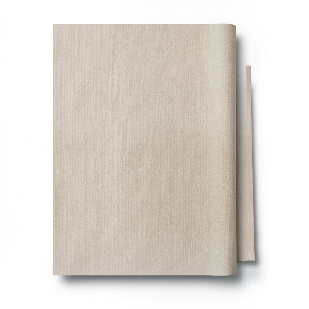 Plain Wallpaper 15.6m × 106cm Pale Brown Color