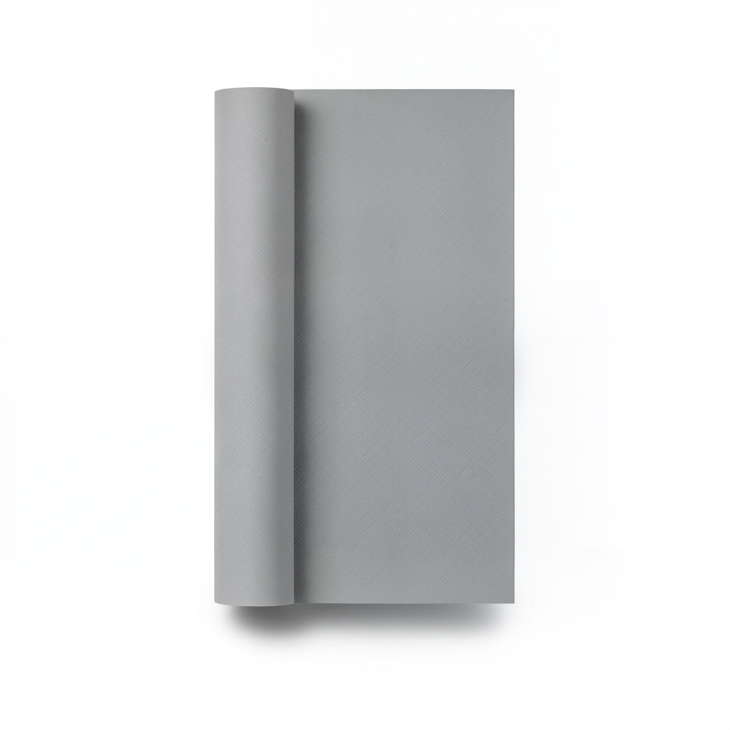 Plain Wallpaper 15.6m×106cm, Gray Color