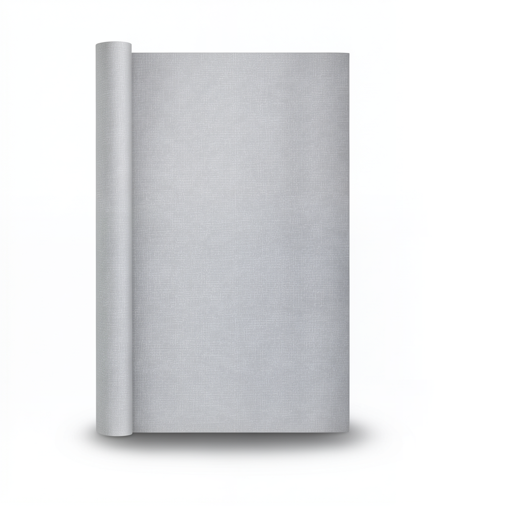 Plain Wallpaper 15.6m × 106cm Gray Color