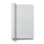 Plain Wallpaper 15.6m × 106cm Pale Gray Color