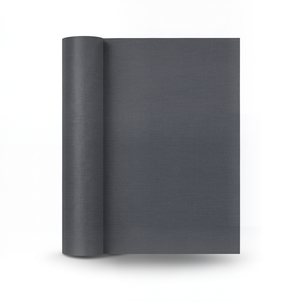 Plain Wallpaper 15.6m×106cm, Dark Gray Color