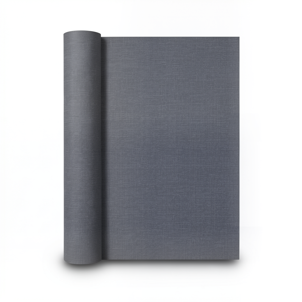 Plain Wallpaper 15.6m×106cm, Dark Gray Color