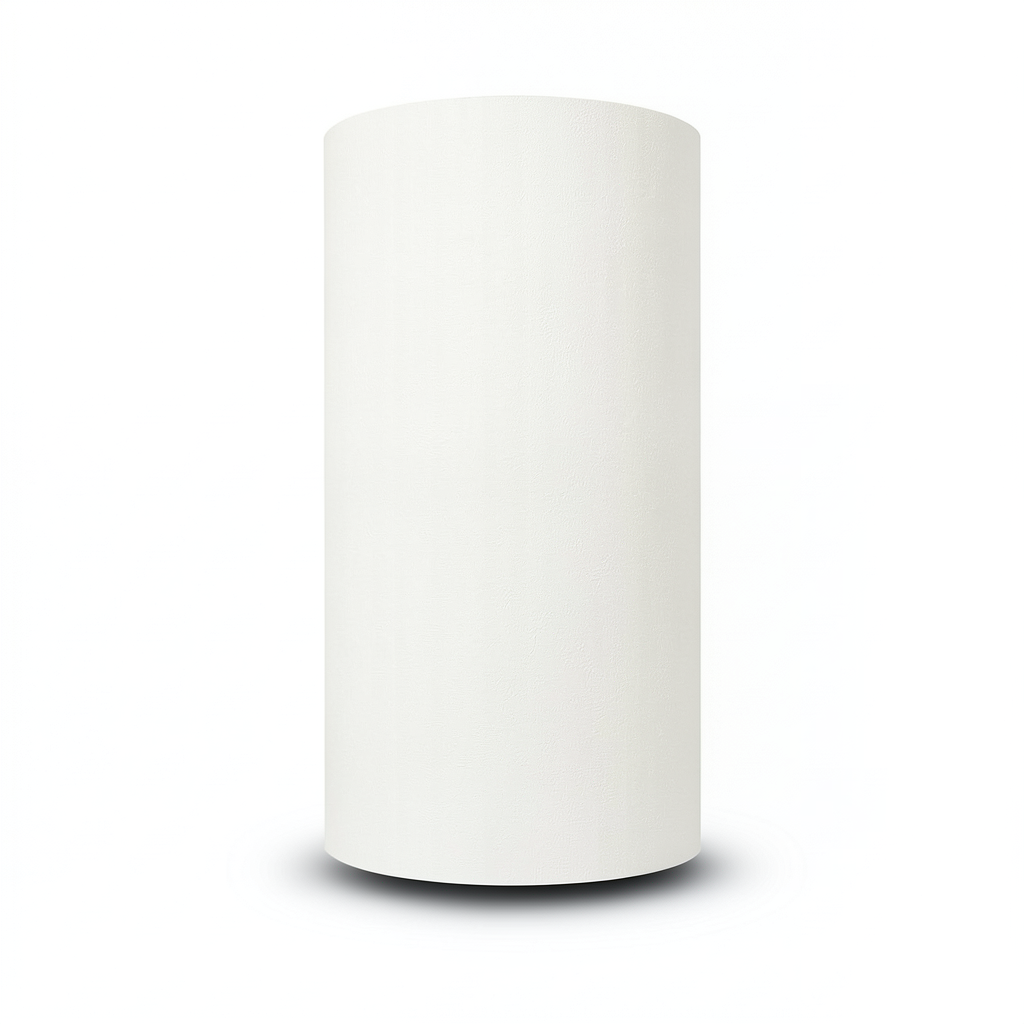 Plain Wallpaper 15.6m×106cm Off White Color