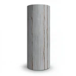 Plain Wallpaper 15.6m×106cm Gray with Brown Veins