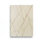 Plain Wallpaper 15.6m×106cm Beige with Brown Veins