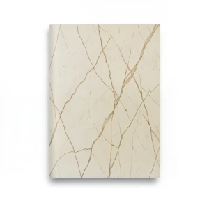 Plain Wallpaper 15.6m×106cm Beige with Brown Veins