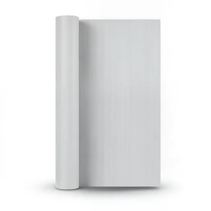 Plain Wallpaper Light Gray 15.6m×106cm Roll