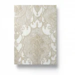 Italian Wall Decoration Beige Color, Length 10m, Width 1.06m, Model 85053