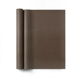 Plain Wallpaper Brown Color Size 15.6m×106cm