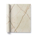 Plain Wallpaper 15.6m×106cm Beige with Brown Veins