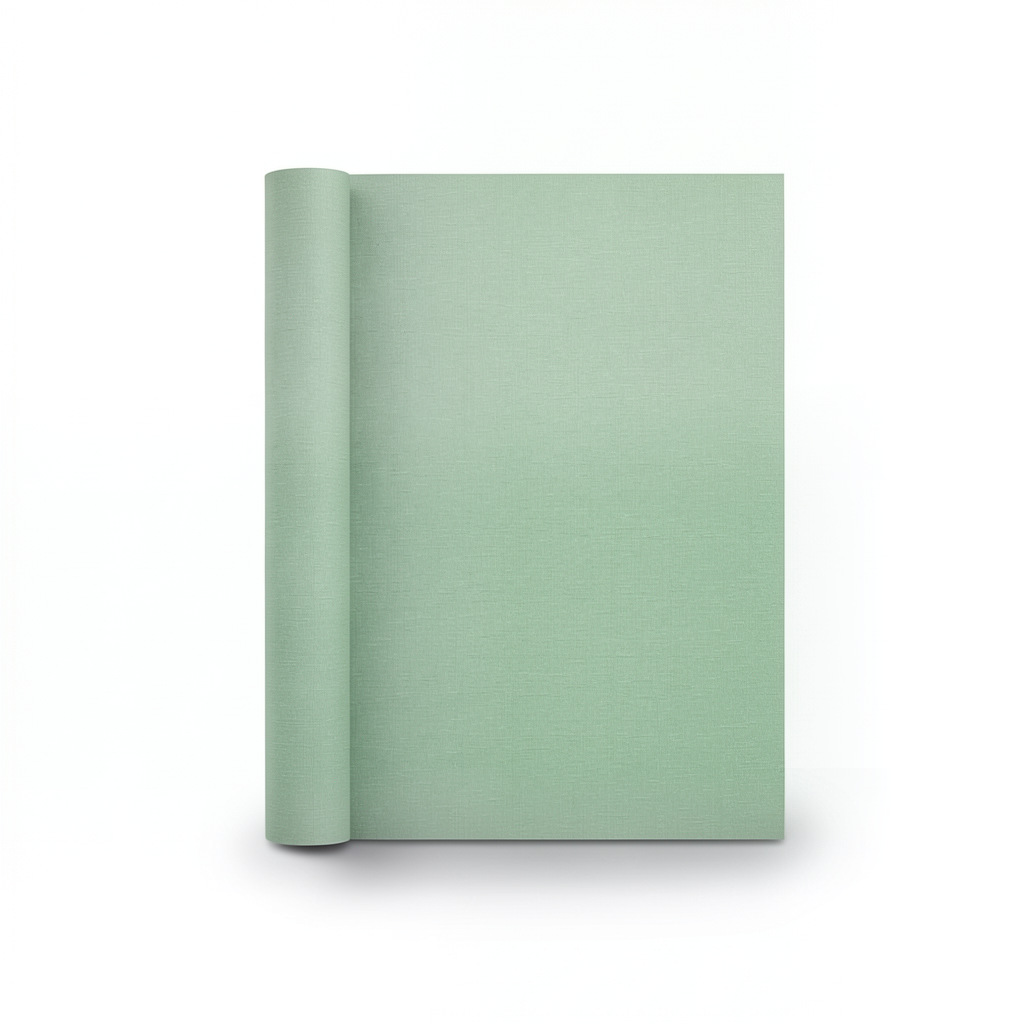 Plain Wallpaper 15.6m×106cm Green Color