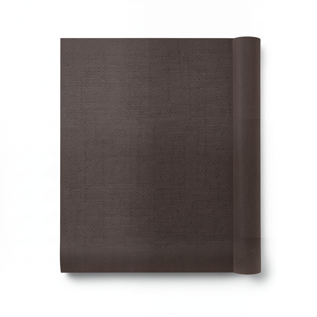 Plain Wallpaper 15.6m×106cm Chocolate Brown, Roll