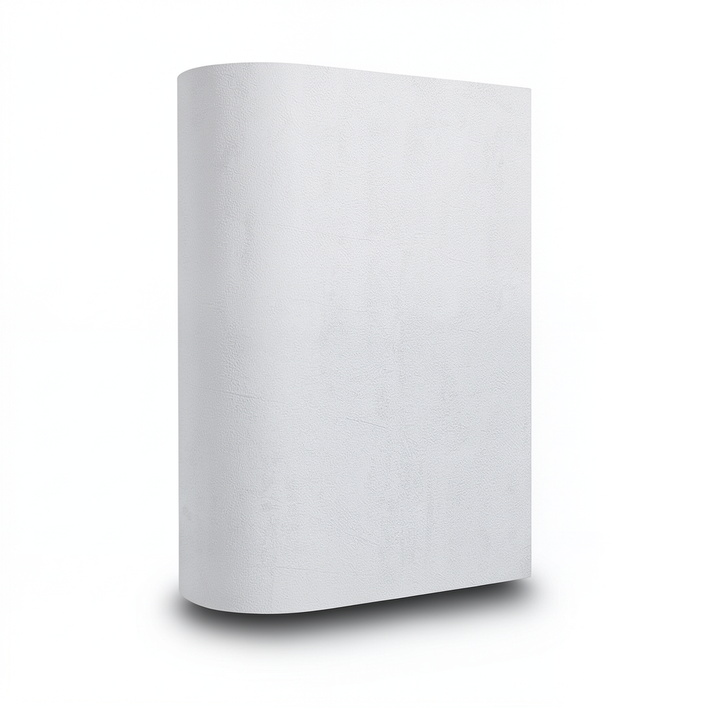Plain Wallpaper 15.6m×106cm Gray White Color