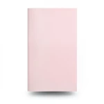 Plain Wallpaper Light Pink, Size 15.6m×106cm