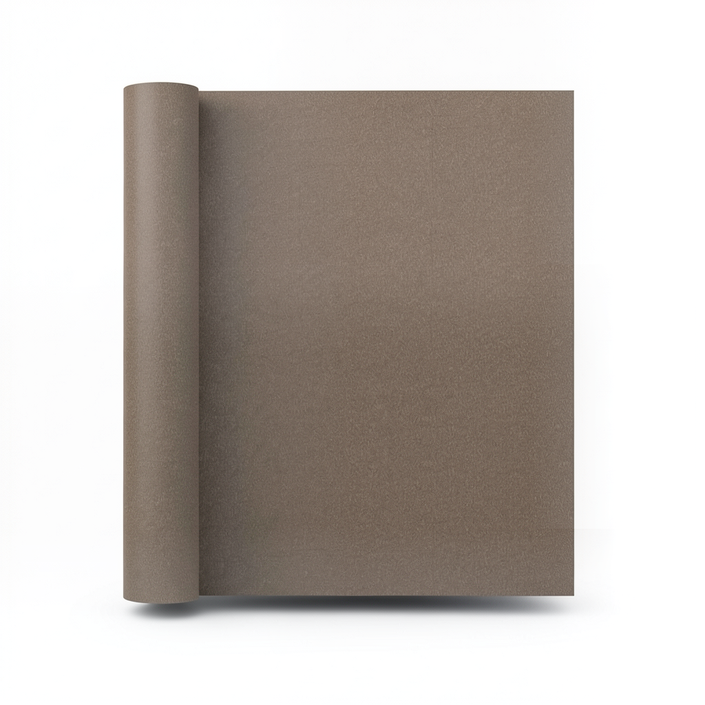Plain Wallpaper 15.6m×106cm Brown Color