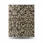 Italian Patterned Wallpaper, Size 10m×1.06m, dark brown with beige Color, Model 5829 