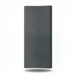Modern Wall Covering, Length 15.6 meters, Width 106 cm, Dark Gray Color 