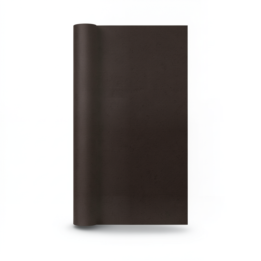 Plain Wallpaper 15.6m×106cm Chocolate Brown, Roll