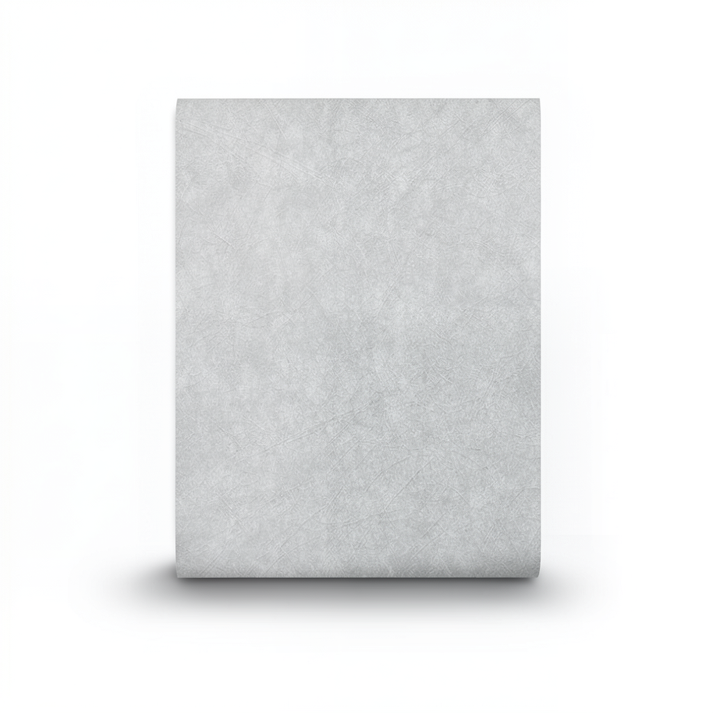 Plain Vinyl Wallpaper 15.6m x 106cm Gray with Sand Color