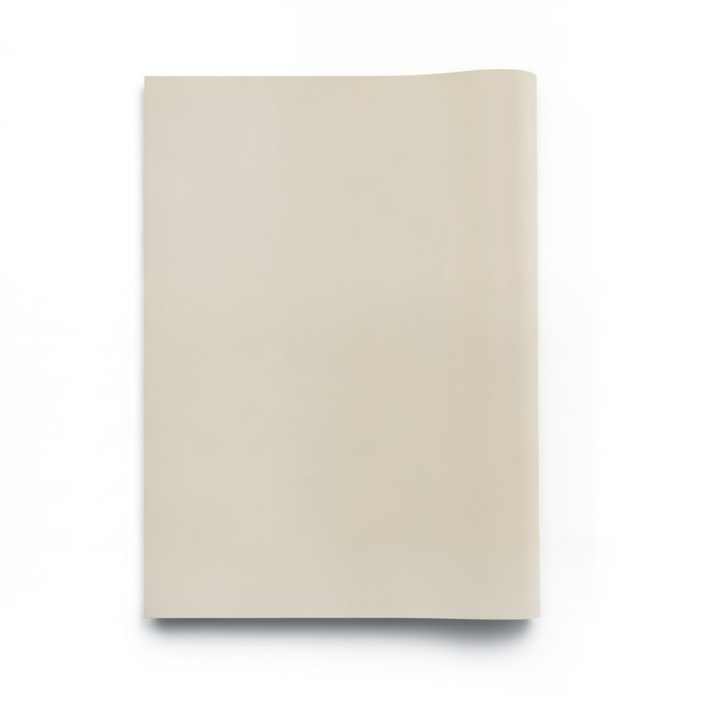 Plain Vinyl Wallpaper 15.6m×106cm Beige Color