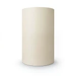 Plain Vinyl Wallpaper 15.6m x 106cm, Beige Vanilla
