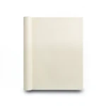 Plain Vinyl Wallpaper 15.6m x 106cm, Beige Vanilla