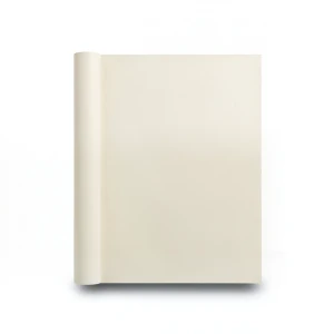 Plain Vinyl Wallpaper 15.6m x 106cm, Beige Vanilla