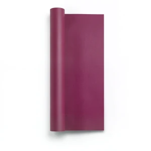 Plain Vinyl Wallpaper 15.6m×106cm, Dark Pink Color