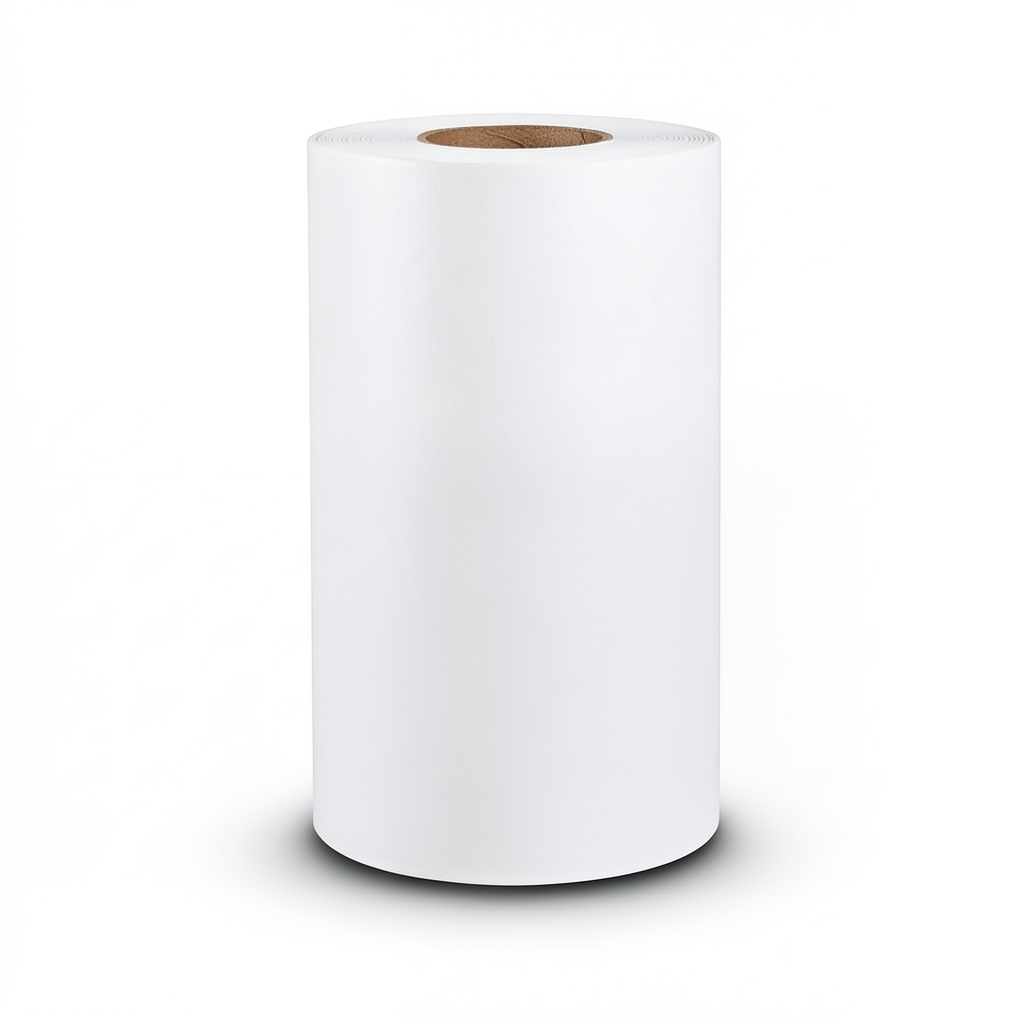 Plain Vinyl Wallpaper 15.6m x 106cm White Color