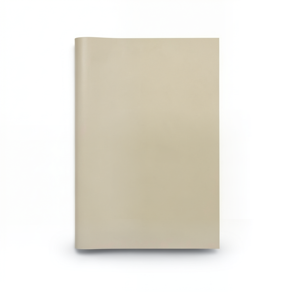 Plain Vinyl Wallpaper 15.6m×106cm Beige Color