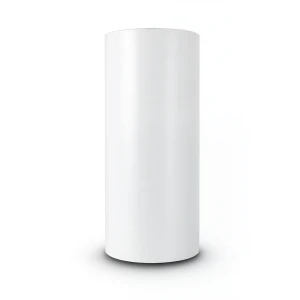 Plain Vinyl Wallpaper 15.6m x 106cm White Color