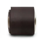 Plain Vinyl Wallpaper 15.6m x 106cm Dark Brown