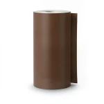 Plain Vinyl Wallpaper 15.6m x 106cm Brown Color