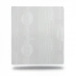 Italian Patterned Wall Decoration, Size 10m×1.06m, Light Gray Color, Model 5833