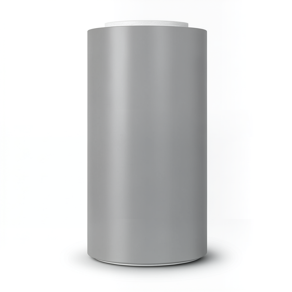 Plain Vinyl Wallpaper 15.6m x 106cm Gray
